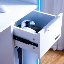 X Rocker Electra Desk With Wireless Charging And LED Lights -Furniture Sale Store 30911228 alt06