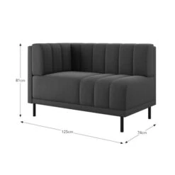 Amali Corner Dining Bench, Boucle -Furniture Sale Store 30912419 alt09