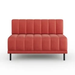 Amali Long Dining Bench, Matte Plush Velvet -Furniture Sale Store 30912453 alt04