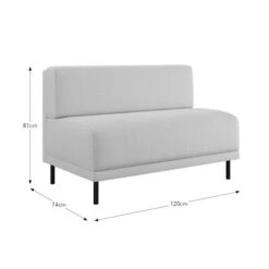 Mae Long Dining Bench, Textured Weave -Furniture Sale Store 30912515 alt09