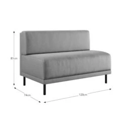 Mae Long Dining Bench, Vintage Velvet -Furniture Sale Store 30912520 alt09