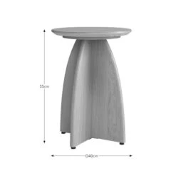 Effy Side Table, Natural Wood Effect -Furniture Sale Store 30912616 alt09