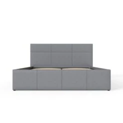Side Lift Ottoman Bed, Faux Leather -Furniture Sale Store 30913603 alt02