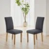 Hastings Set Of 2 Dining Chairs, Fabric