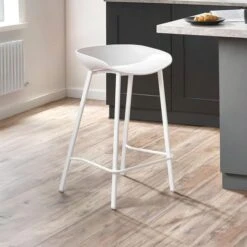 Renzo Set Of 2 Bar Stools, Metal -Furniture Sale Store 30914247