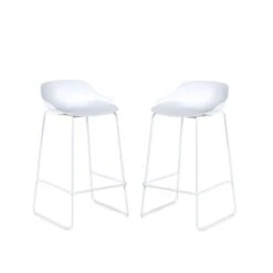 Rocco Set Of 2 Bar Stools, Metal -Furniture Sale Store 30914254 alt02
