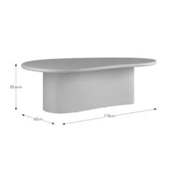 Rana Concrete Coffee Table -Furniture Sale Store 30914903 alt09