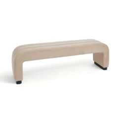 Lucilla 3 Seater Dining Bench, Velvet -Furniture Sale Store 30915740 alt03