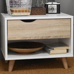 Stockholm 1 Drawer Bedside Cabinet -Furniture Sale Store 30916354 alt03