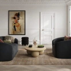 Kenji Coffee Table, Concrete -Furniture Sale Store 30916358 alt03