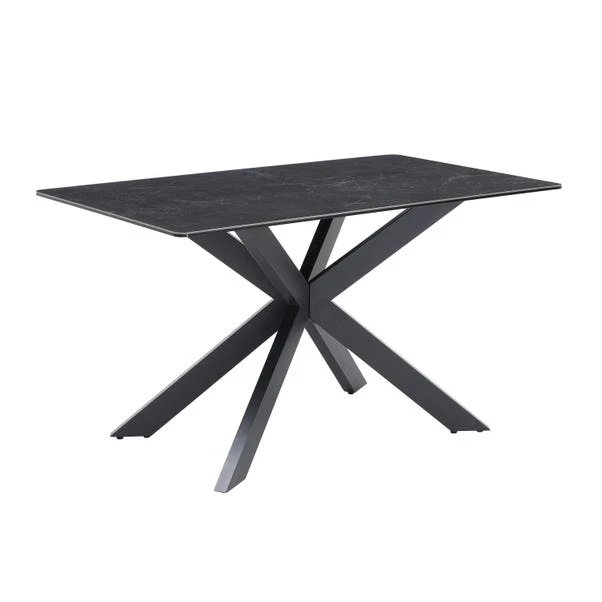 Indus Valley Athena 6 Seater Dining Table Corner Bench Set 3 Indus Valley Athena 6 Seater Dining Table Corner Bench Set - Image 3