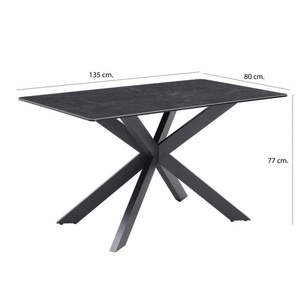 Indus Valley Athena 6 Seater Dining Table Corner Bench Set 5 Indus Valley Athena 6 Seater Dining Table Corner Bench Set - Image 5