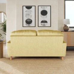 Martha Vintage Velvet 2 Seater Sofa -Furniture Sale Store 30917768 alt02