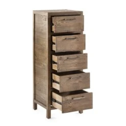 Homer 5 Drawer Tallboy, Pine 8 Homer 5 Drawer Tallboy, Pine -Furniture Sale Store 30921075 alt02