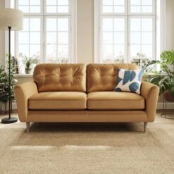 Sven Opulent Velvet 3 Seater Sofa -Furniture Sale Store 30922679