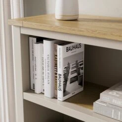 Olney Low Bookcase, Stone 10 Olney Low Bookcase, Stone -Furniture Sale Store 30924851 alt03