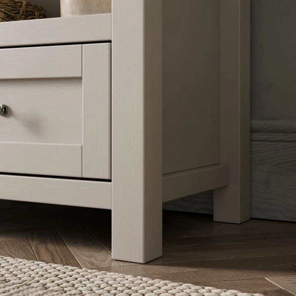 Olney Low Bookcase, Stone 5 Olney Low Bookcase, Stone - Image 5