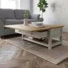 Olney Extendable Coffee Table, Stone