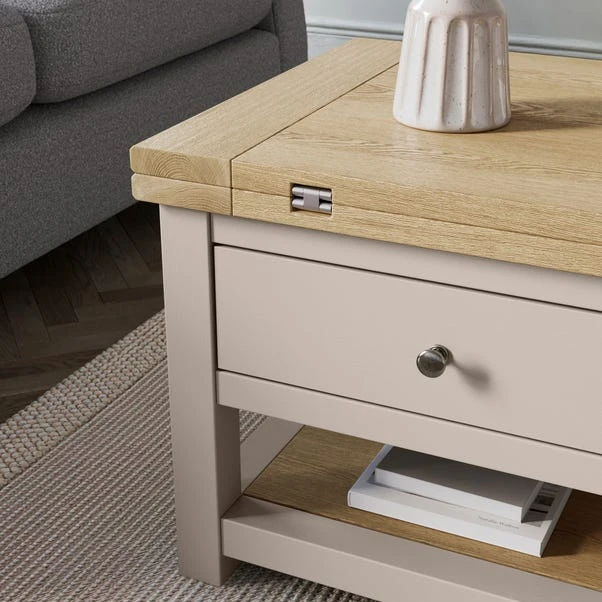 Olney Extendable Coffee Table, Stone 4 Olney Extendable Coffee Table, Stone - Image 4