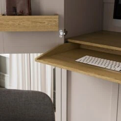 Olney Hideaway Desk, Stone 10 Olney Hideaway Desk, Stone -Furniture Sale Store 30924868 alt03