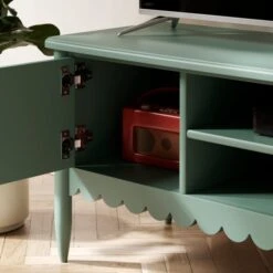 Remi Scalloped Small TV Unit For TVs Up To 46" -Furniture Sale Store 30925280 alt03