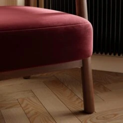 Cleo Velvet Curved Accent Chair -Furniture Sale Store 30926630 alt03