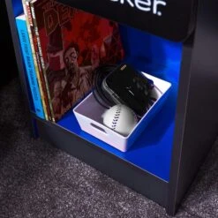 X Rocker Carbon Tek Bedside Table With Wireless Charging -Furniture Sale Store 30927195 alt02