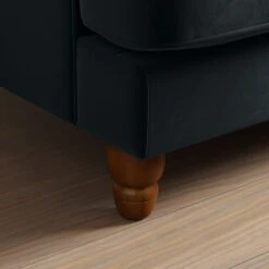 Beatrice Matte Velvet 3 Seater Double Sofa Bed -Furniture Sale Store 30927532 alt04