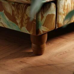 Beatrice Luxe Palm Velvet Snuggle Chair -Furniture Sale Store 30927537 alt03