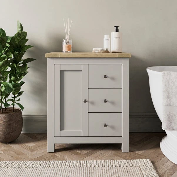 Olney 3 Drawer Bathroom Cabinet 1 Olney 3 Drawer Bathroom Cabinet