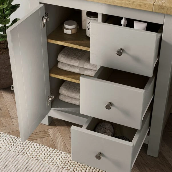Olney 3 Drawer Bathroom Cabinet 3 Olney 3 Drawer Bathroom Cabinet - Image 3
