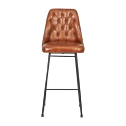 Camillo Diamond Back Bar Stool, Leather -Furniture Sale Store 30931586 alt04
