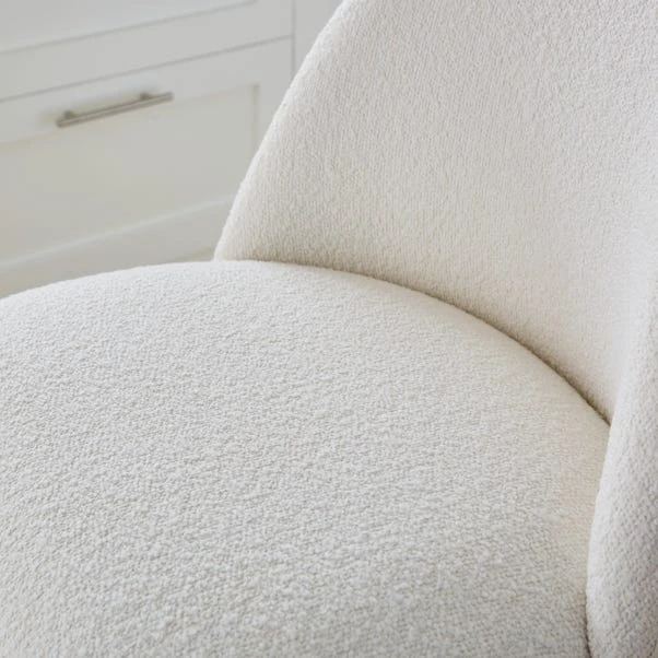 Delaney Adjustable Height Bar Stool, Boucle 3 Delaney Adjustable Height Bar Stool, Boucle - Image 3