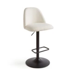 Delaney Adjustable Height Bar Stool, Boucle 10 Delaney Adjustable Height Bar Stool, Boucle -Furniture Sale Store 30933523 alt04