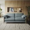 Hector Tonal Plush Chenille 4 Seater Sofa
