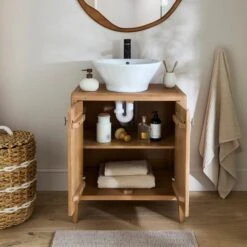 Edited Life Olsson Hand Carved Single Vanity Unit -Furniture Sale Store 30942959 alt02