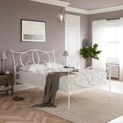 Flo Bed Frame, Metal -Furniture Sale Store 30948504