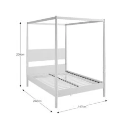Pip 4 Poster Wooden Bed Frame -Furniture Sale Store 30948509 alt09