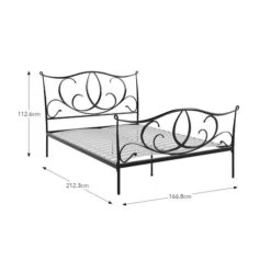 Flo Bed Frame, Metal -Furniture Sale Store 30948521 alt05