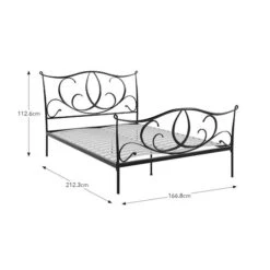 Flo Bed Frame, Metal -Furniture Sale Store 30948521 alt09