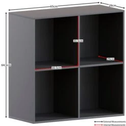 Vida Designs Durham 2x2 Cube Storage Unit 19 Vida Designs Durham 2x2 Cube Storage Unit -Furniture Sale Store 30949042 alt01