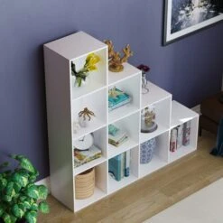 Vida Designs Durham 10 Cube Staircase Storage Unit -Furniture Sale Store 30949059 alt03