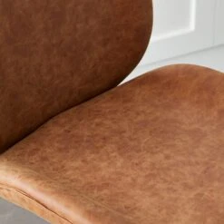 Jayde Adjustable Bar Stool, Faux Leather -Furniture Sale Store 30958645 alt02