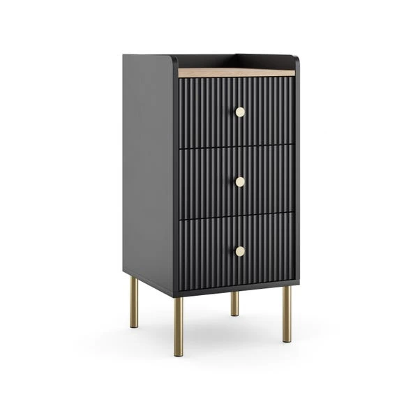 Georgi 3 Drawer Cabinet 6 Georgi 3 Drawer Cabinet - Image 6