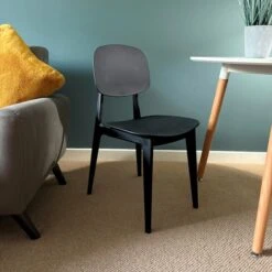 Fusion Living Oslo Plastic Dining Chair -Furniture Sale Store 30960506