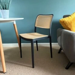 Fusion Living Plastic Cafe Dining Chair -Furniture Sale Store 30960509