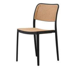 Fusion Living Plastic Cafe Dining Chair -Furniture Sale Store 30960509 alt01