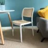 Fusion Living Plastic Cafe Dining Chair