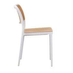 Fusion Living Plastic Cafe Dining Chair -Furniture Sale Store 30960510 alt03
