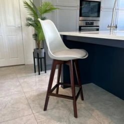 Fusion Living Soho Plastic Bar Stool -Furniture Sale Store 30960565